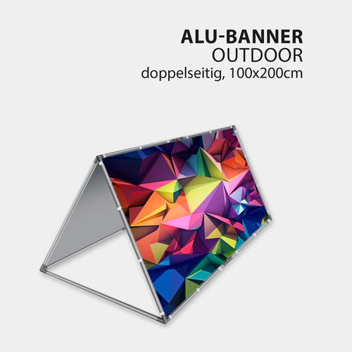 ALU Banner, doppelseitig