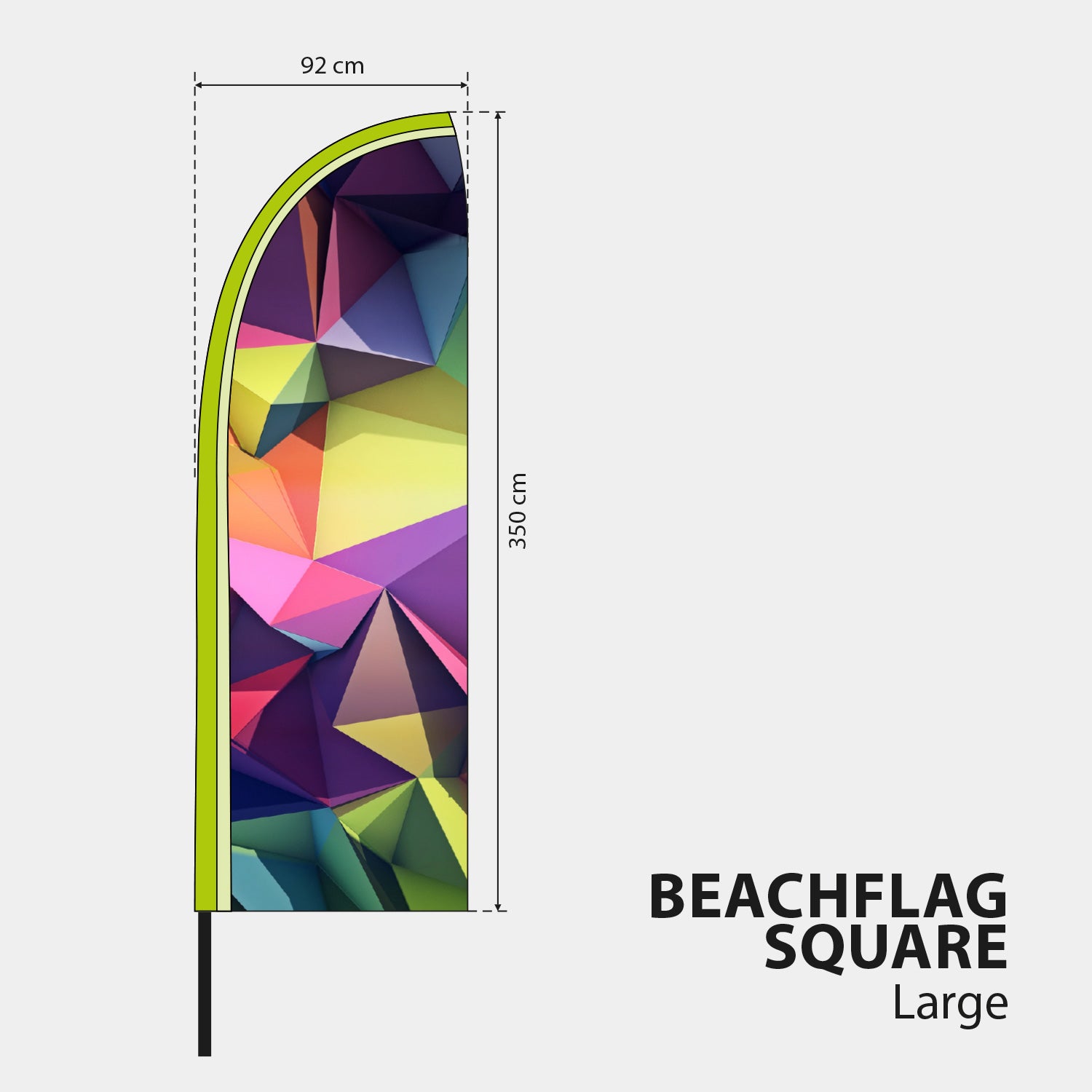 Beachflag "Square"