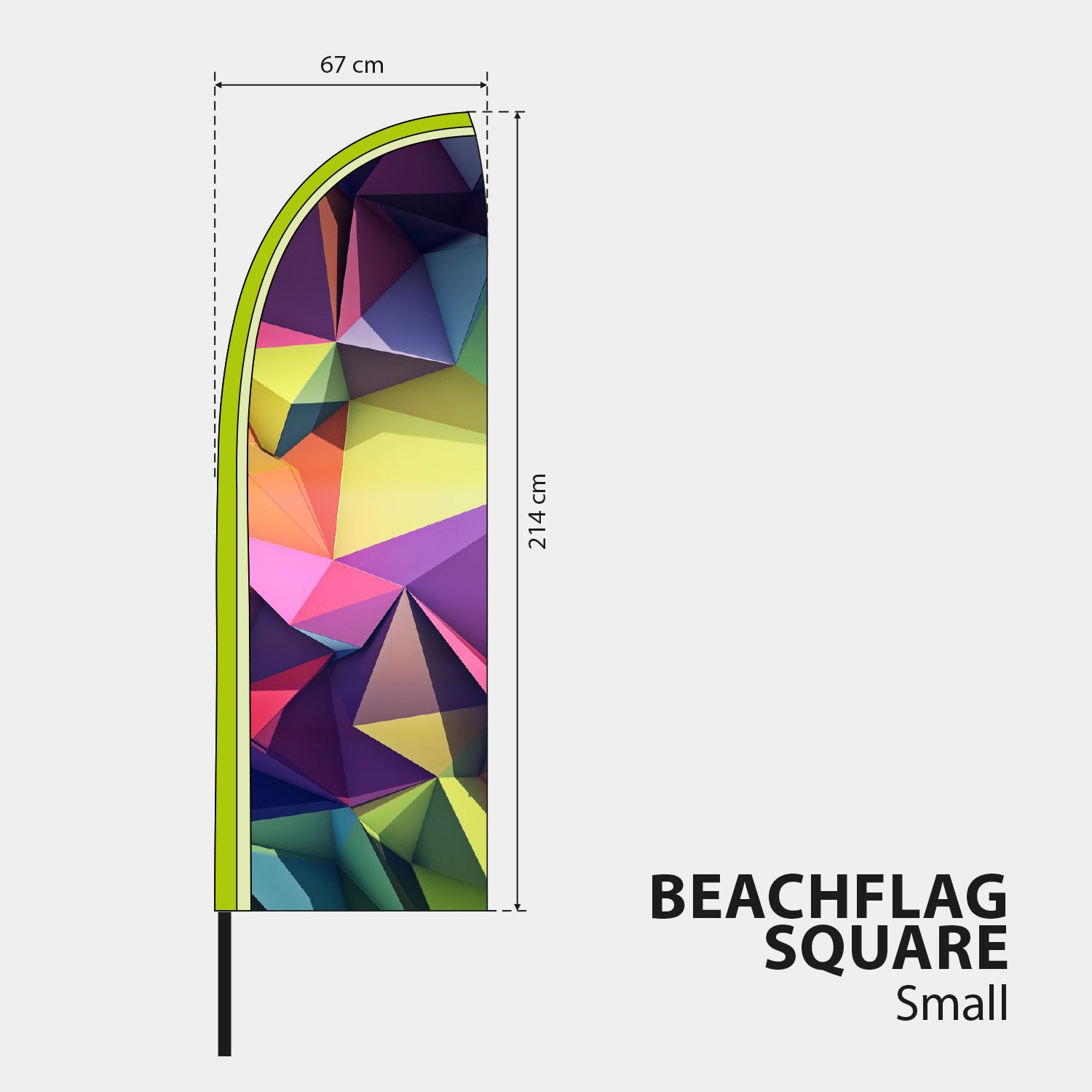 Beachflag "Square"