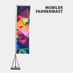 mobiler Fahnenmast