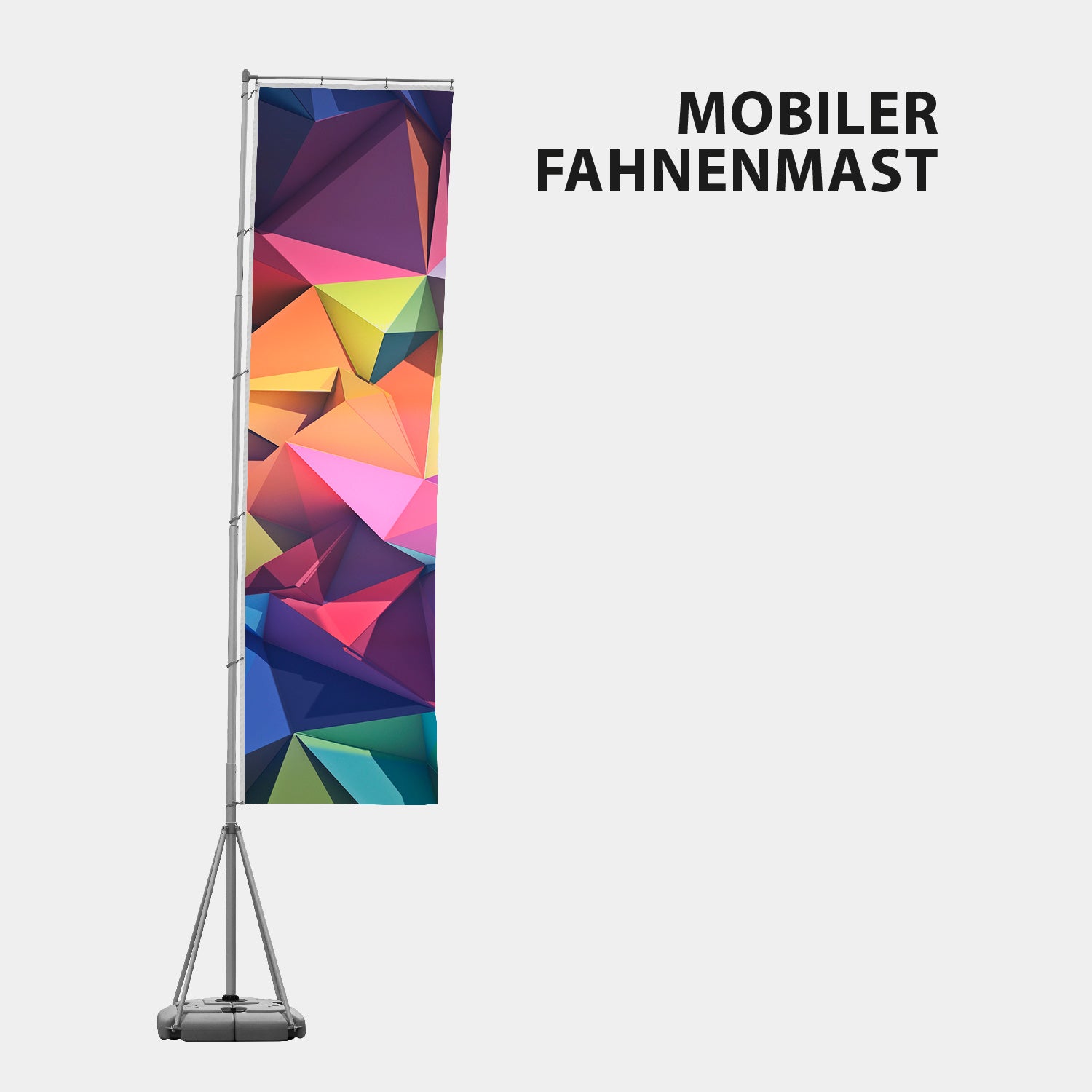 mobiler Fahnenmast