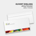 Kuvert DinLang ohne Fenster (220x110mm)