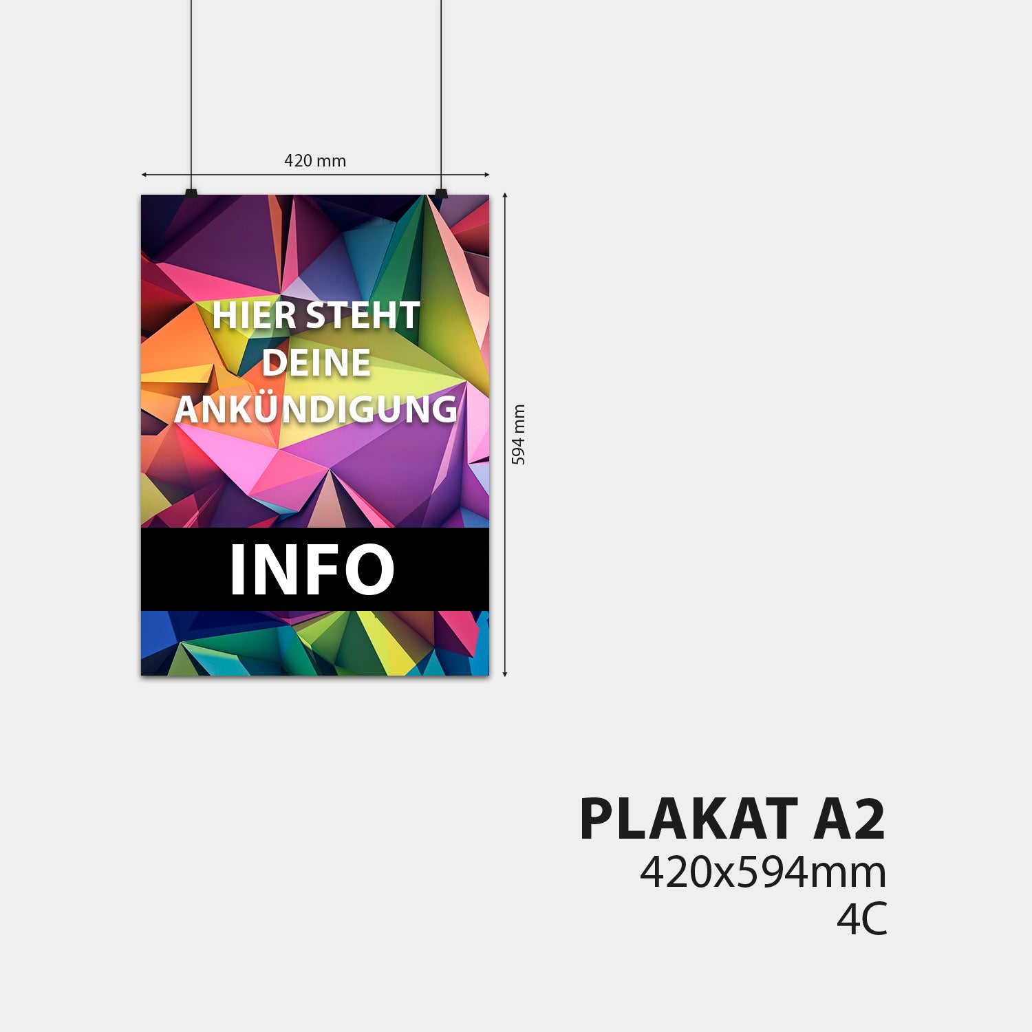 4C Plakat A2
