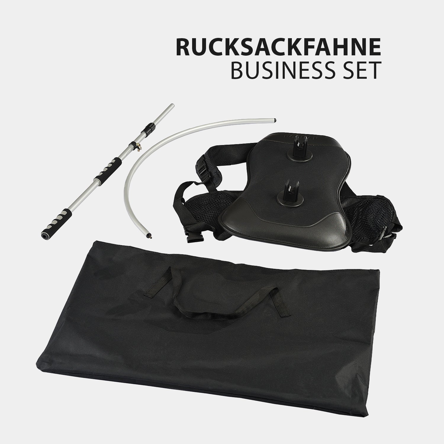 Rucksackfahne