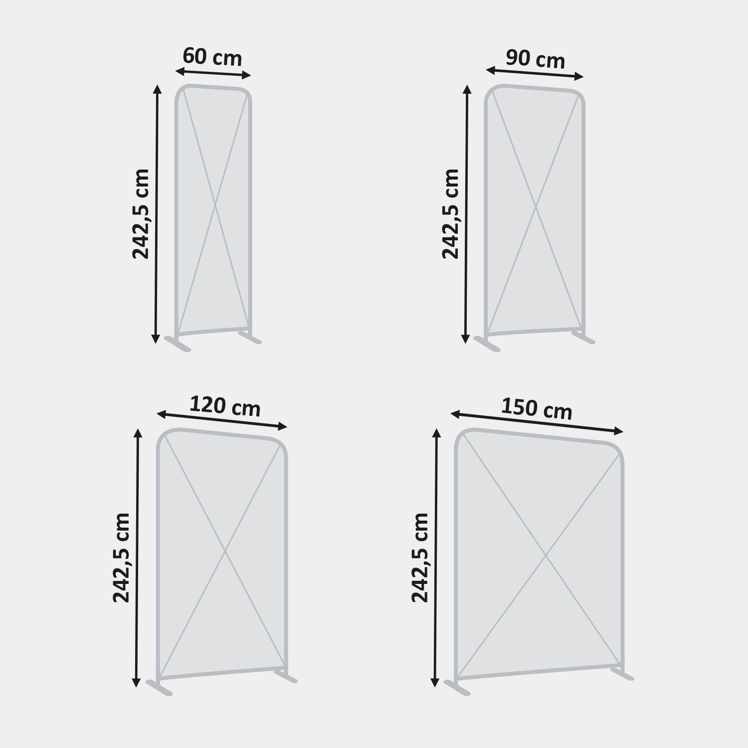 Zipper Wall Hoch